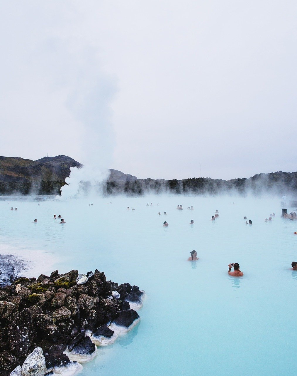 blue lagoon, pool, swimming